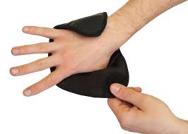 RehaDesign Gator Gloves fingerless leather wheelchair gloves